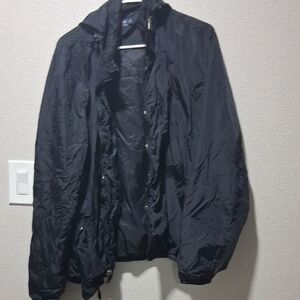 Ralph Lauren Black Windbreaker Jacket